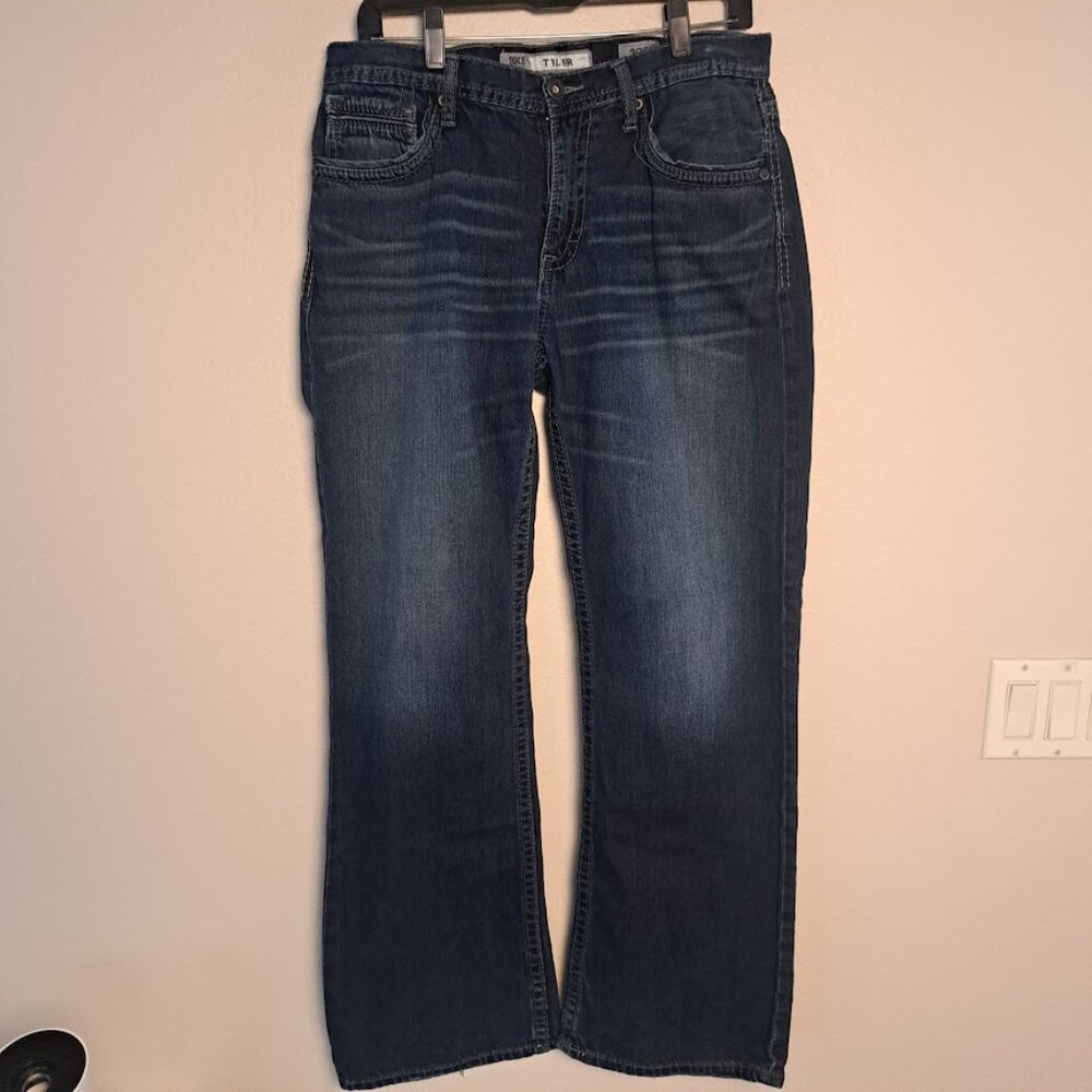BKE‎ Women's Jeans Tyler 32R dark denim jeans 100% cotton